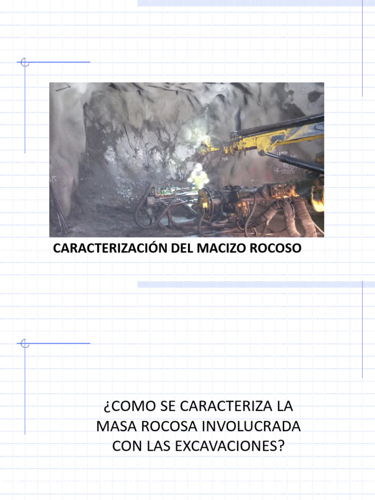 Caracterización Geomecánica del Macizo Rocoso | PDF | Geología ...