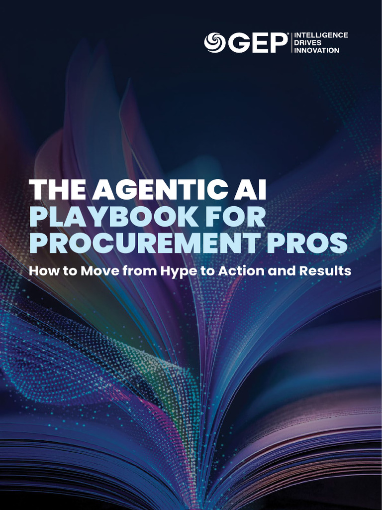 Agentic AI Playbook for Procurement | PDF | Artificial Intelligence ...