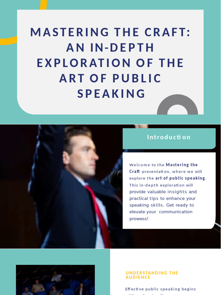 Mastering Public Speaking Skills | PDF | Communication | Human ...