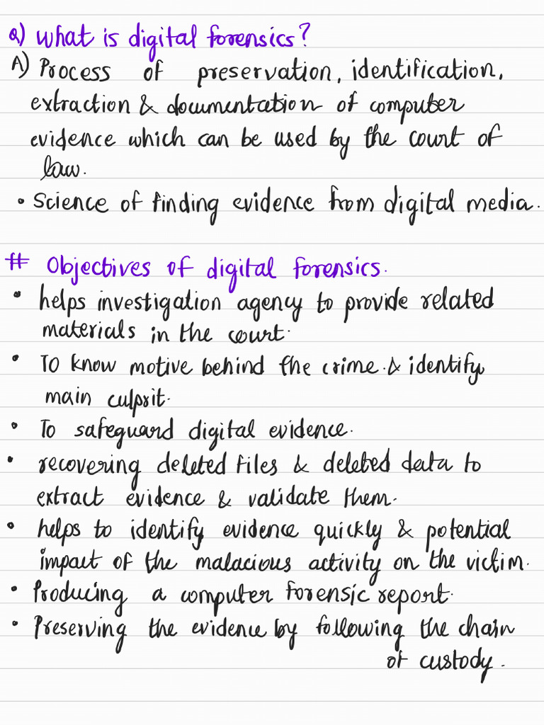 Module 5 - Digital Forensics - 250517 - 162149 | PDF