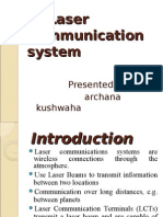 Laser Communication System Presented by Archana Kushwaha
