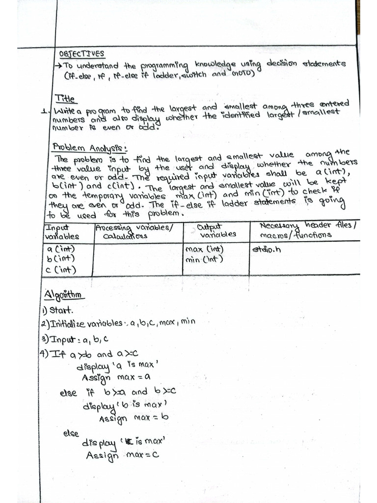 Lab Sheet 4 | PDF
