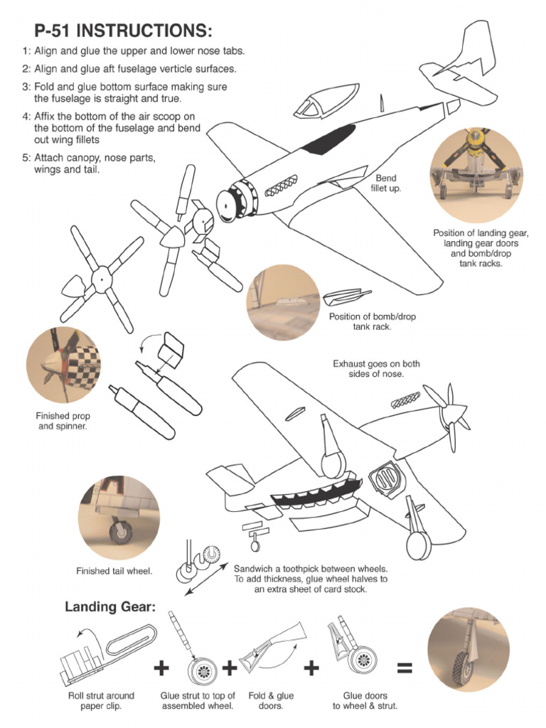 P 51 Instructions | PDF