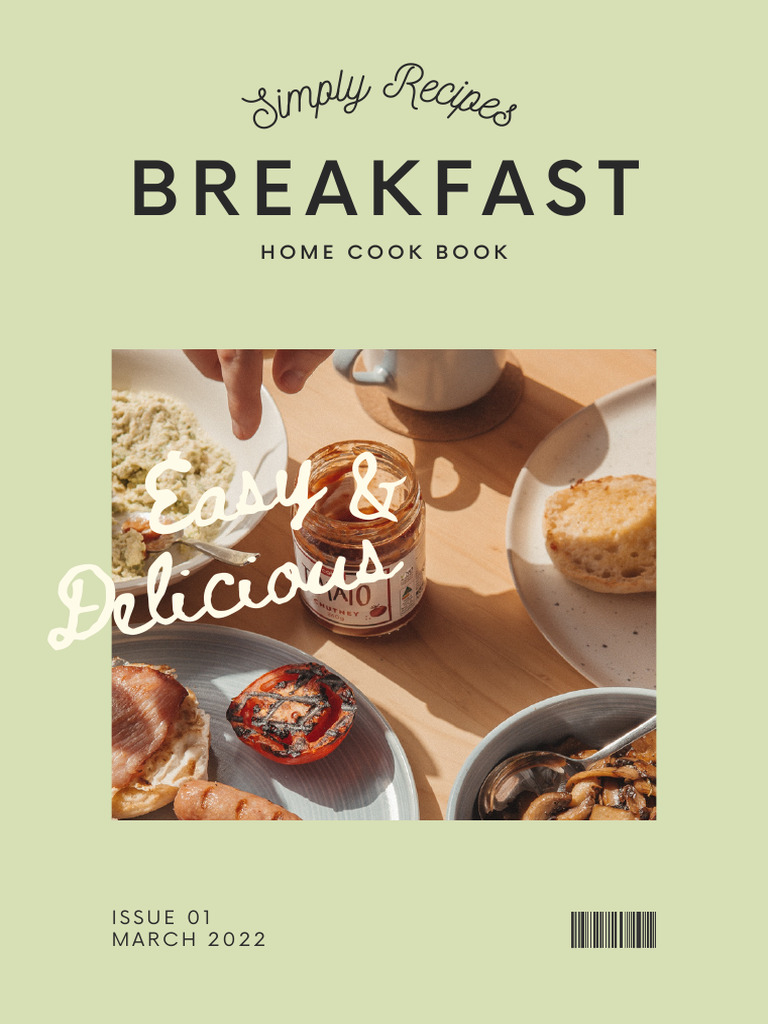 Easy Breakfast Recipes Magazine | PDF | Food And Drink Preparation ...