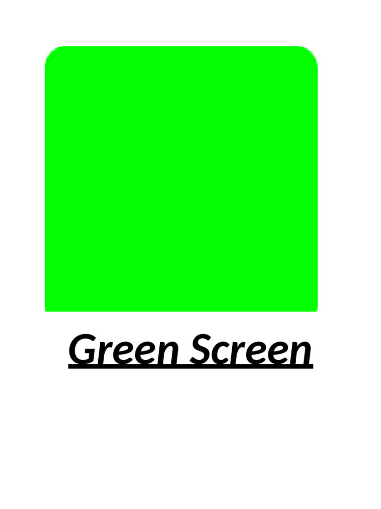 Green Screen | PDF