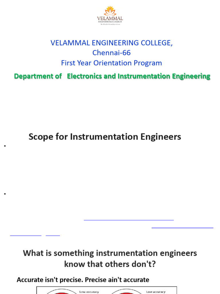 Career Opportunities in Instrumentation Engineering | PDF ...