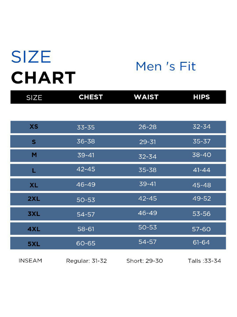 Men's Fit | PDF