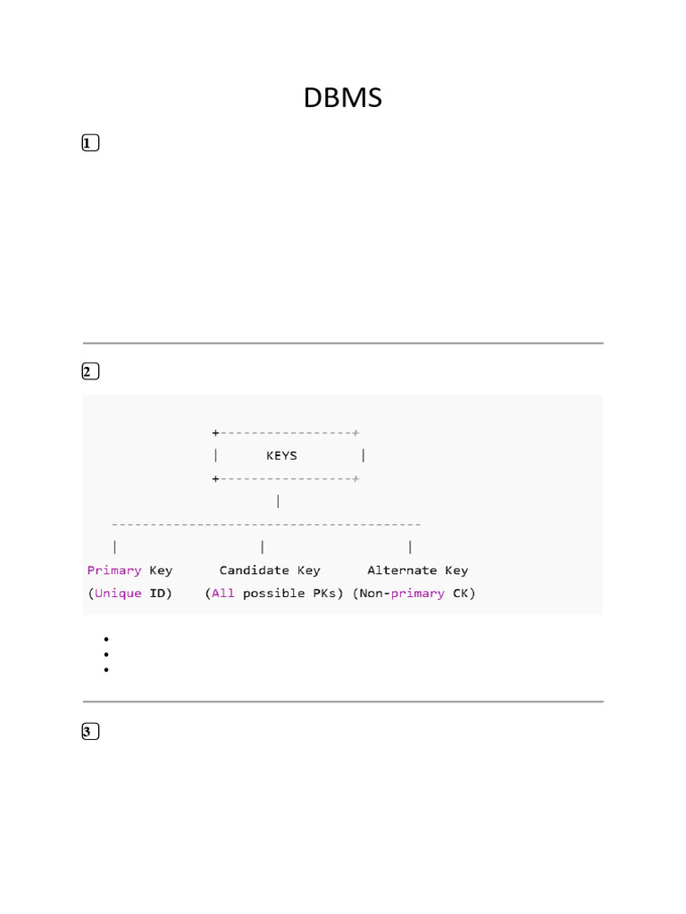 Understanding DBMS and MySQL Basics | PDF | Sql | Databases