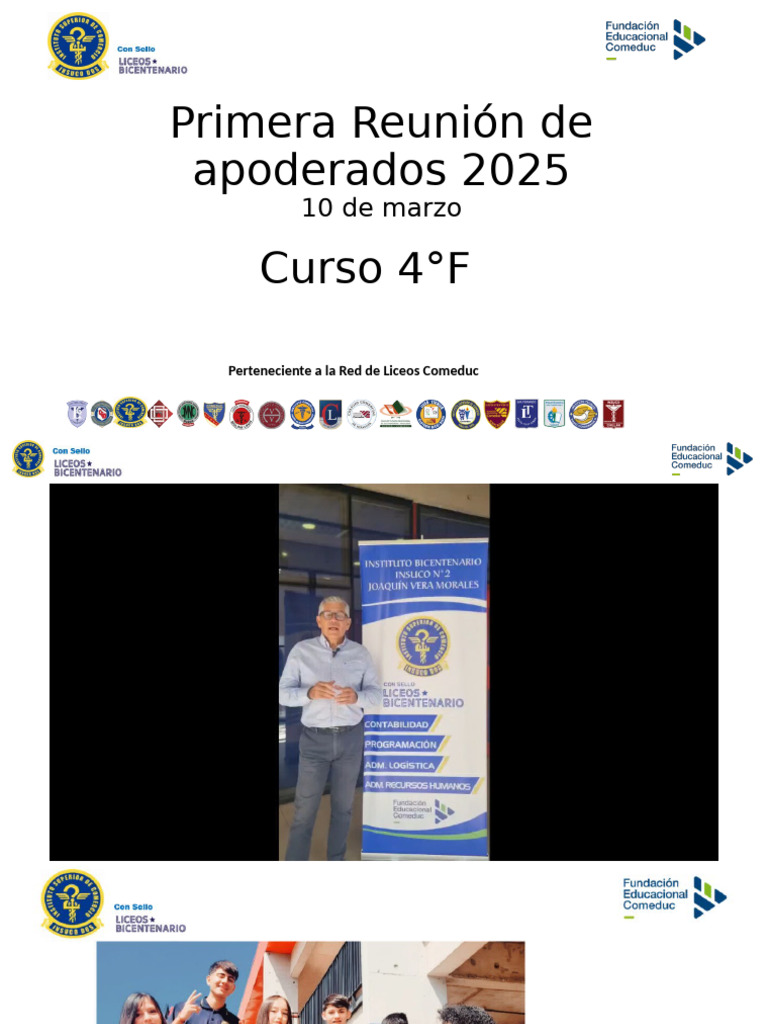 Primera Reunión Apoderados | PDF