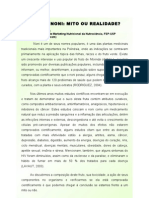 Artigo - Suco de Noni, Mito Ou Realidade