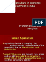 Role of Agriculture in Economic Development in India