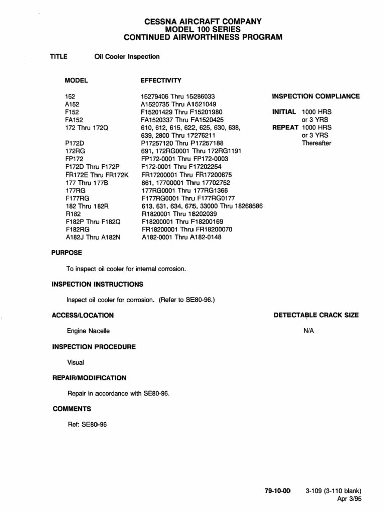 CAP 79-10-00 | PDF