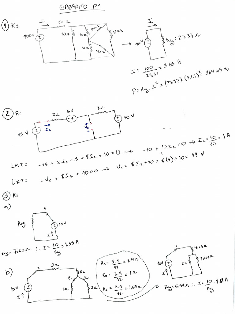 Electrical Calculations and Formulas | PDF