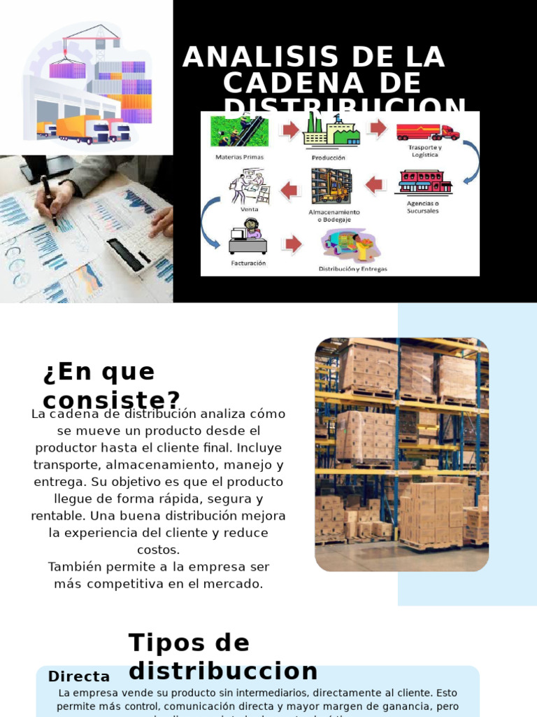 Analisis de La Cadena de Distribucion | PDF | Logística | Economias