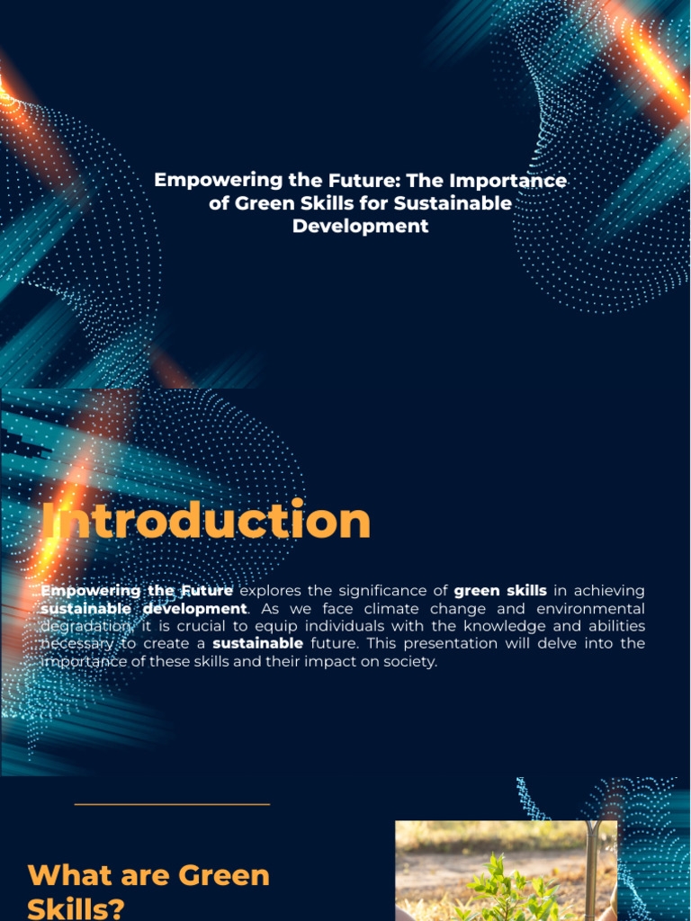 Green Skills for Sustainable Development | PDF | Sustainability ...