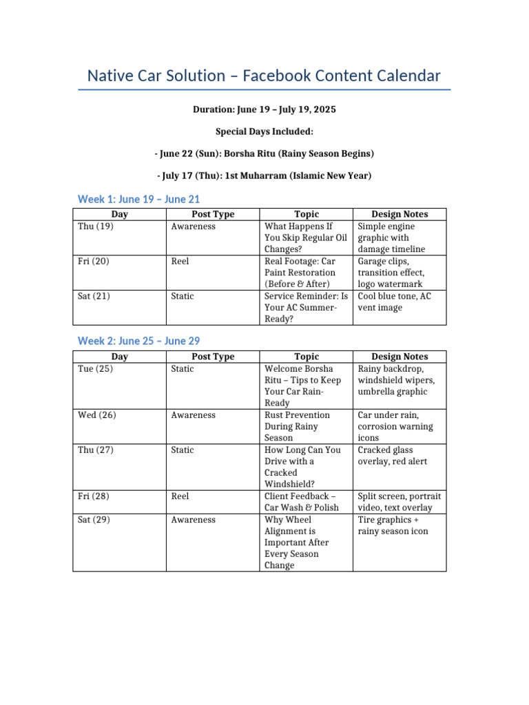 Native Car Solution June July 2025 | PDF | Vehicles | Motor Vehicle
