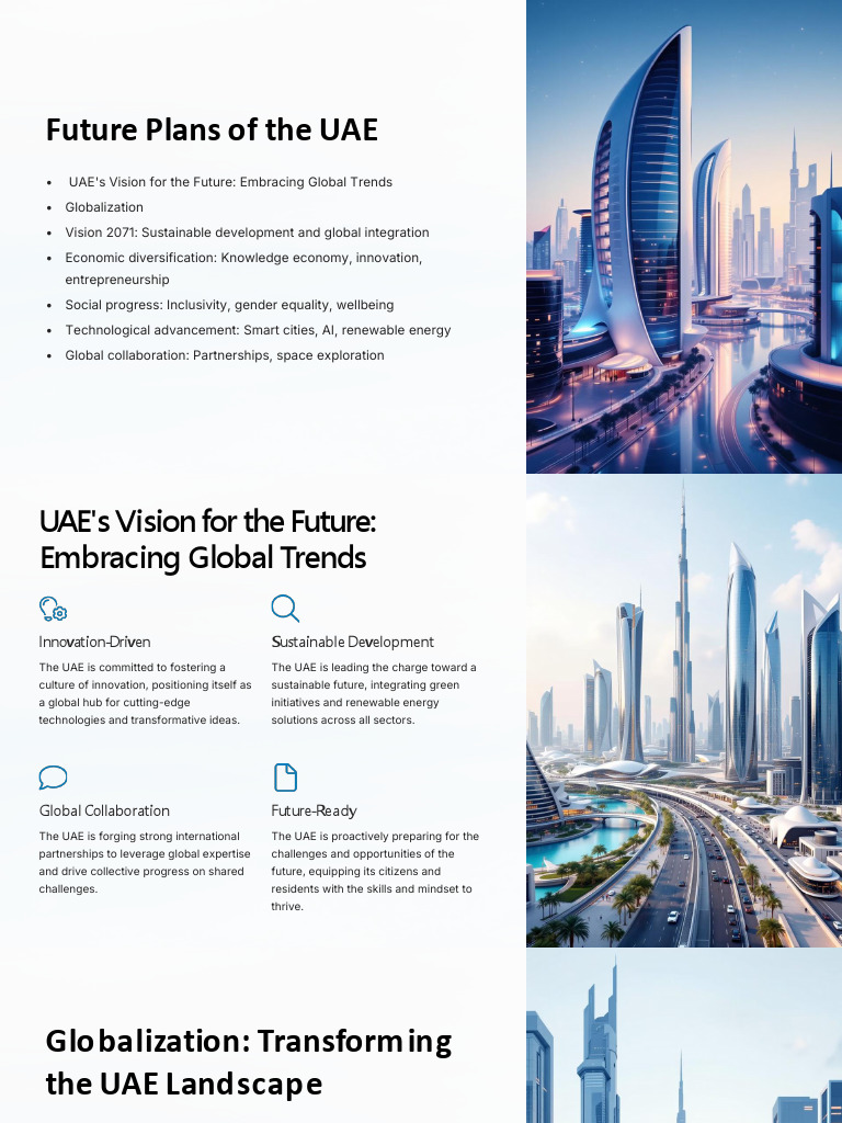 UAE Future Plans: Vision 2071 Overview | PDF | Computer Security | Security