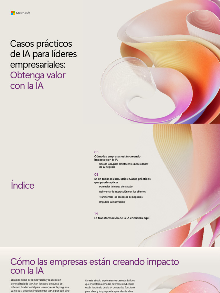 Casos Prácticos de IA para Empresas | PDF | Inteligencia artificial ...