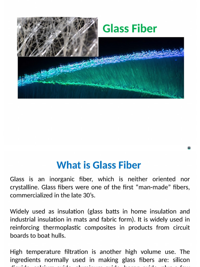 Glass Fiber | PDF