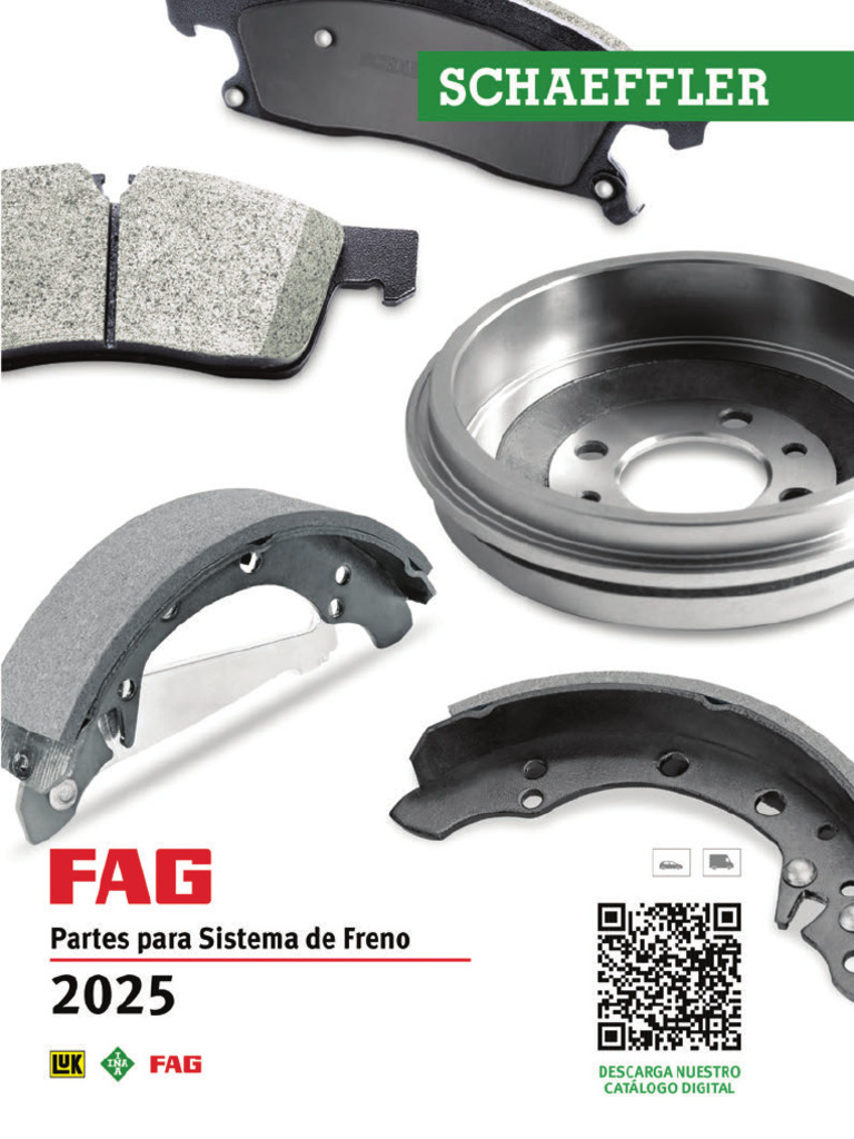 Catálogo de Productos FAG para Frenos | PDF | Tecnología de