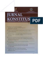 Ejurnal - Jurnal Konstitusi UNLAM Vol 2 No 1
