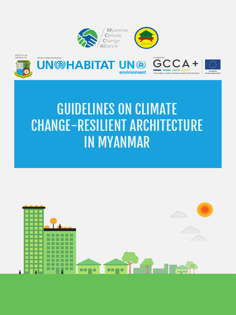 Curated visual reference: Picture Idea: Climate Resilient Architecture Guidelines Myanmar Pdf