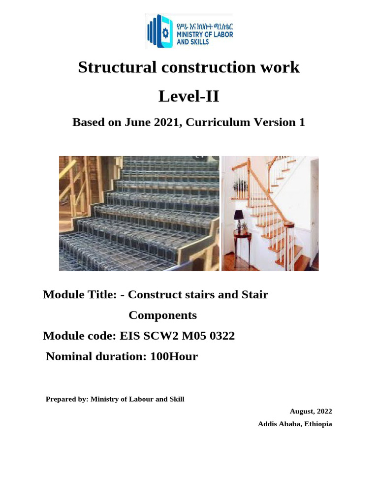 Constructing Stairs and Components Guide | PDF | Stairs | Specification ...