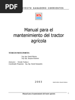 Manual Para El Mantenimiento Del Tractor Agricola