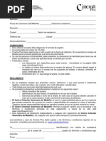 Modelo de Carta de Renuncia o Retiro Voluntario