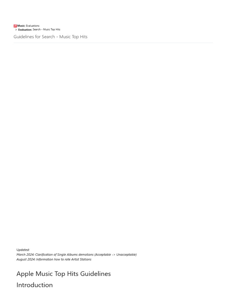Guidelines For Search - Music Top Hits - BaseLine | PDF | Information ...