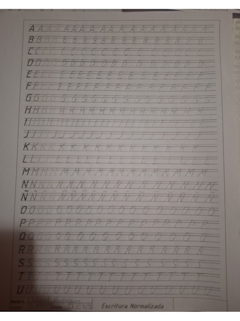 Letra Normalizada | PDF