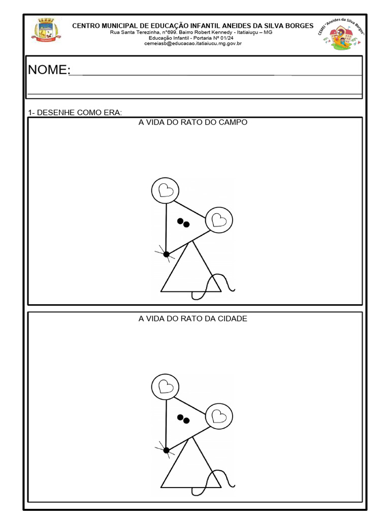 Matriz Do Ratinho | PDF
