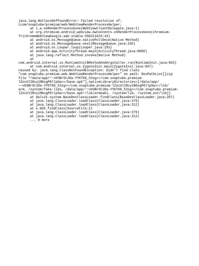 Last Crash Log | PDF