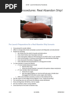 Liferaft and Lifeboat Launching Procedures | PDF | Water Transport | Ships