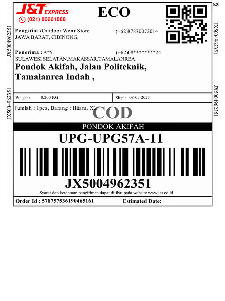 05-15 - 15-09-22 - Shipping Label | PDF