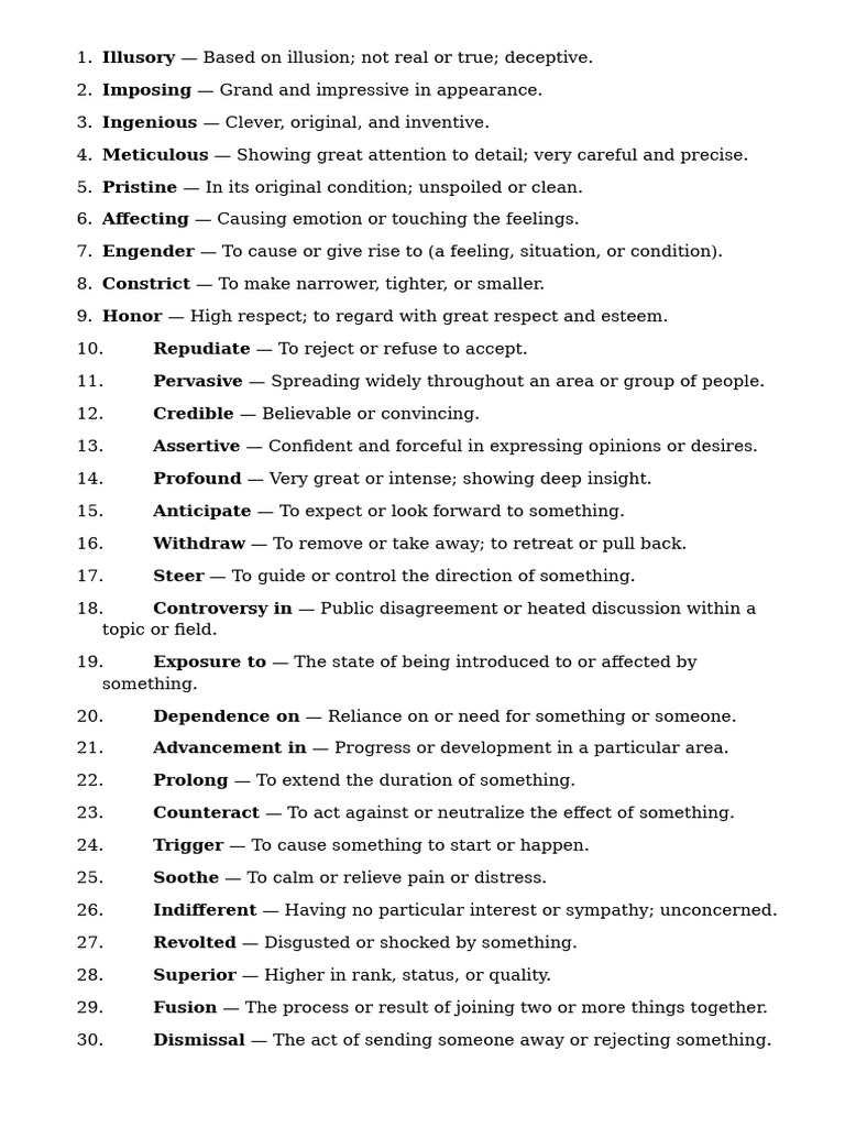 Powerful Vocabulary for Effective Communication | PDF | Evidence
