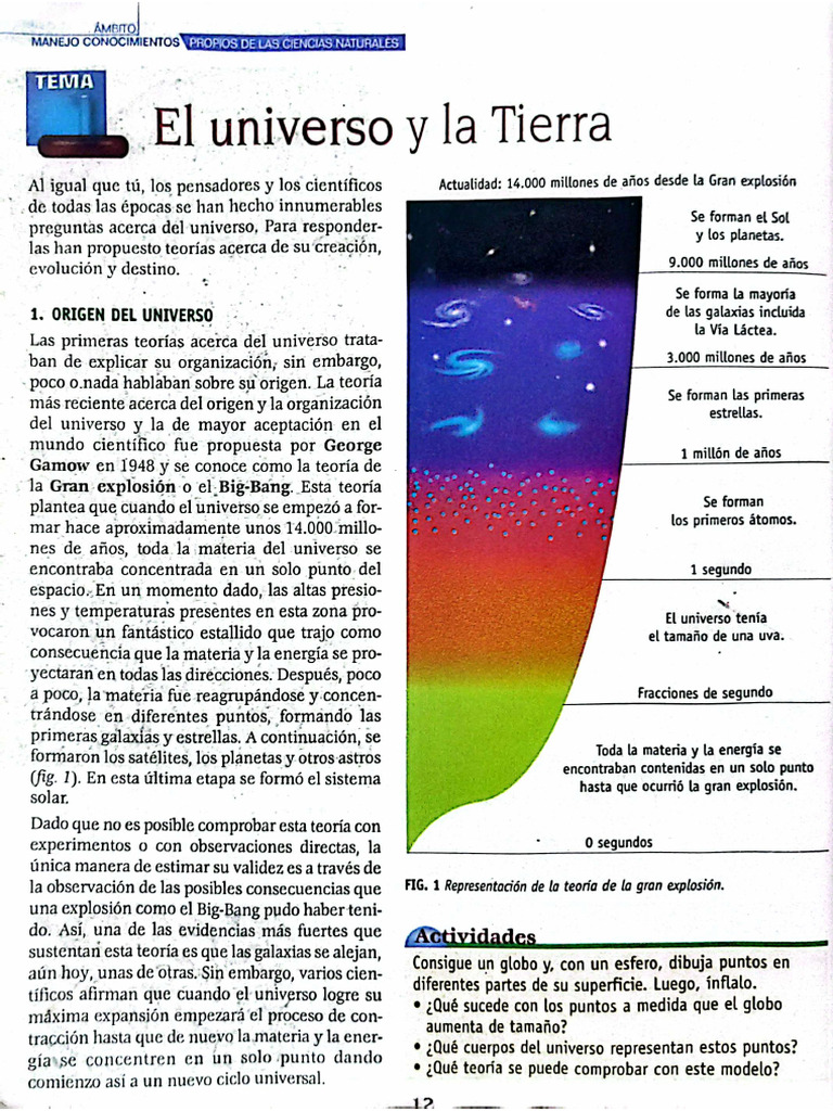 El Universo y La Tierra | PDF