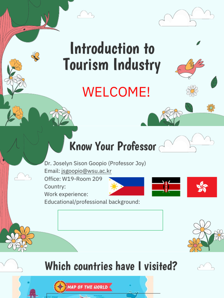 Introduction to the Tourism Industry | PDF | Tourism | Motivation