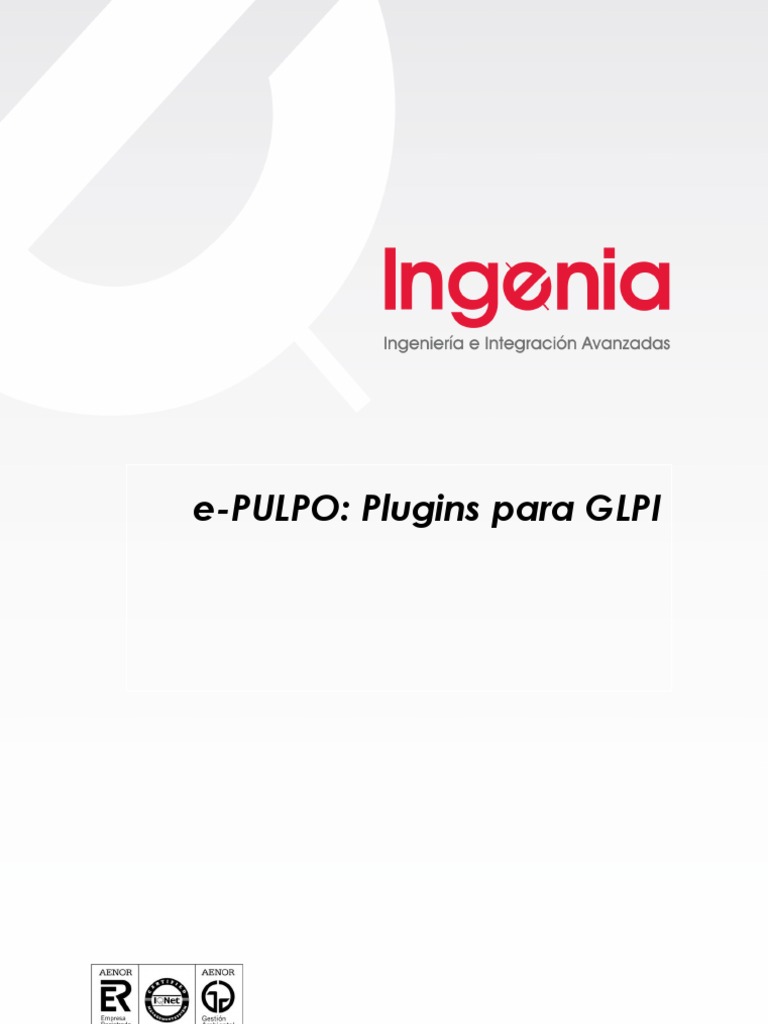 PULPO Plugins GLPI v0 01 | PDF