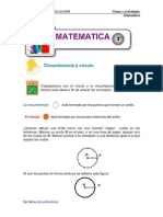 Círculos y circunferencias: conceptos y actividades