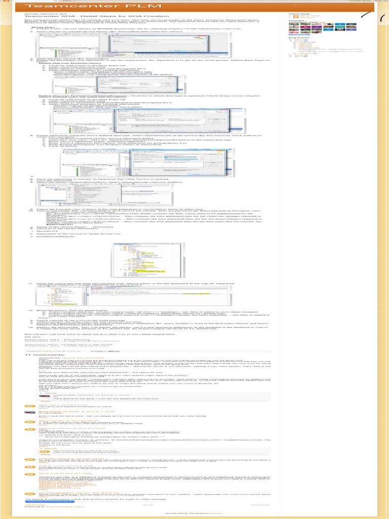 Teamcenter SOA Creation Steps Guide | PDF | System Software | Computer ...