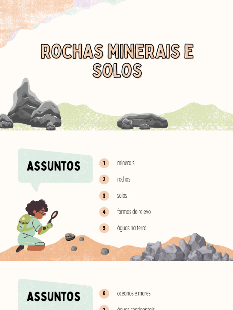 Rocks and Minerals Earth Science Group Collaborative Presentation in ...