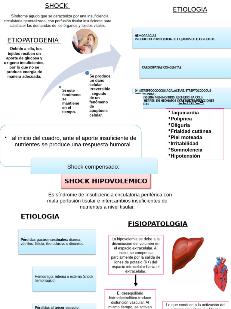 Tratamiento del Shock Hipovolémico | PDF | Choque (circulatorio ...