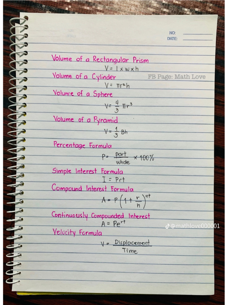 Notes in Calculus | PDF