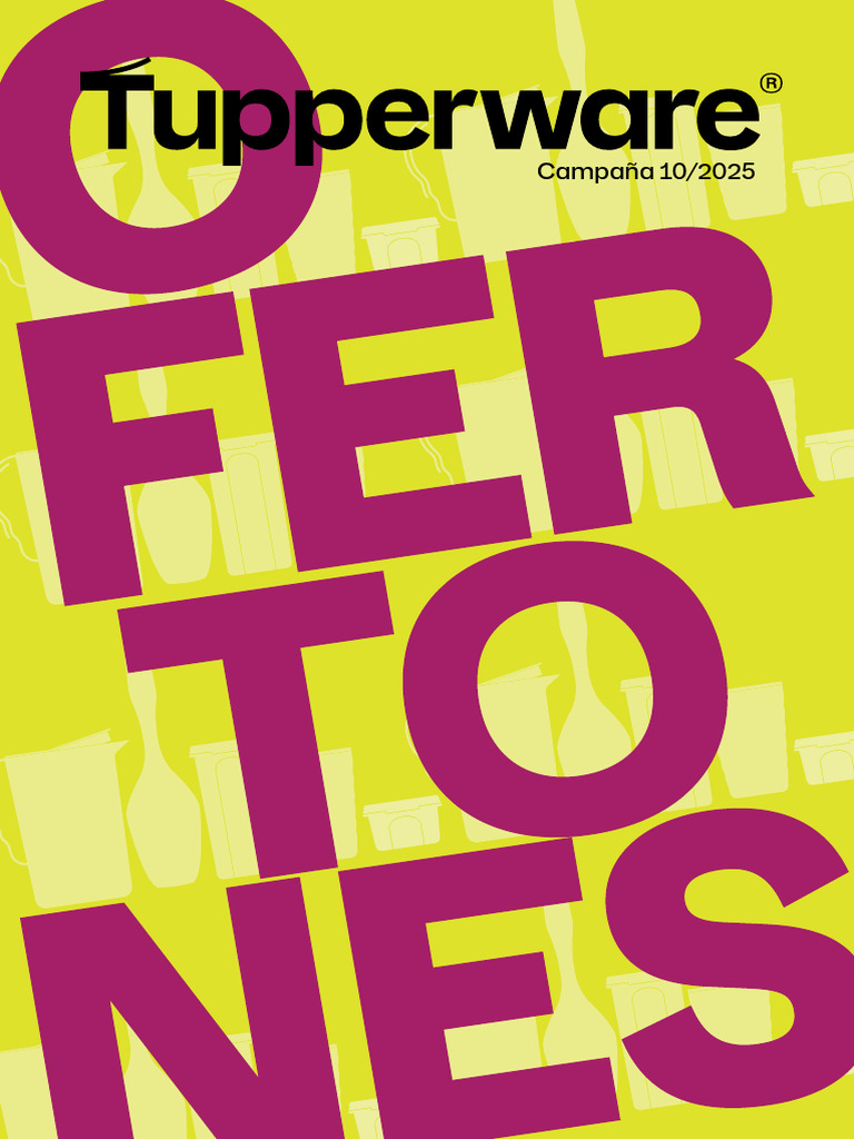 Catálogo Tupperware Campaña 10/2025 | PDF