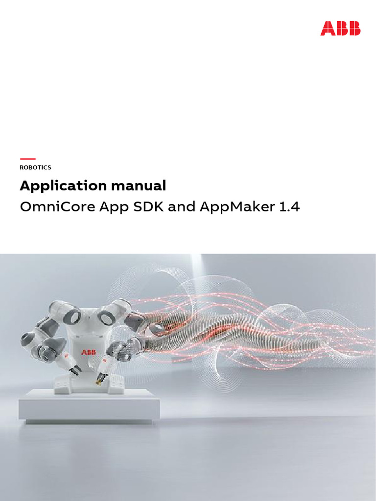 OmniCore App SDK Manual 1.4 | PDF | Java Script | World Wide Web