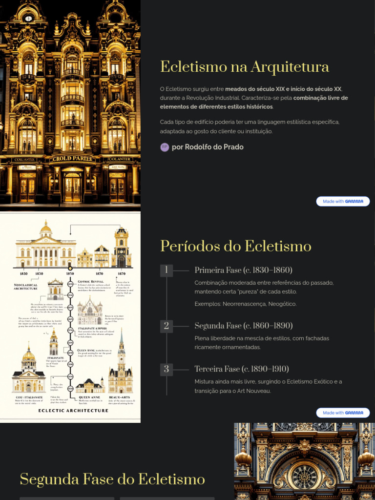 Ecletismo Na Arquitetura | PDF