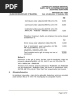 (Bi) Explanatory Notes For Form Tp3 2026 | PDF | Life Insurance | Tax ...