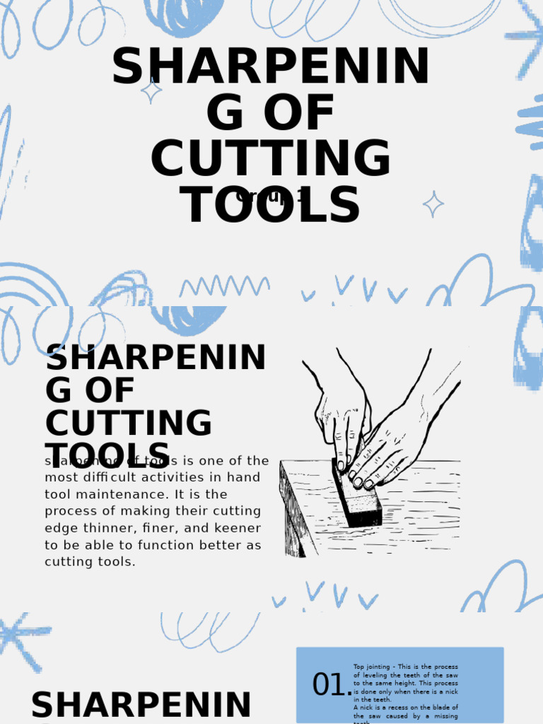 Cutting Tool Sharpening Techniques | PDF