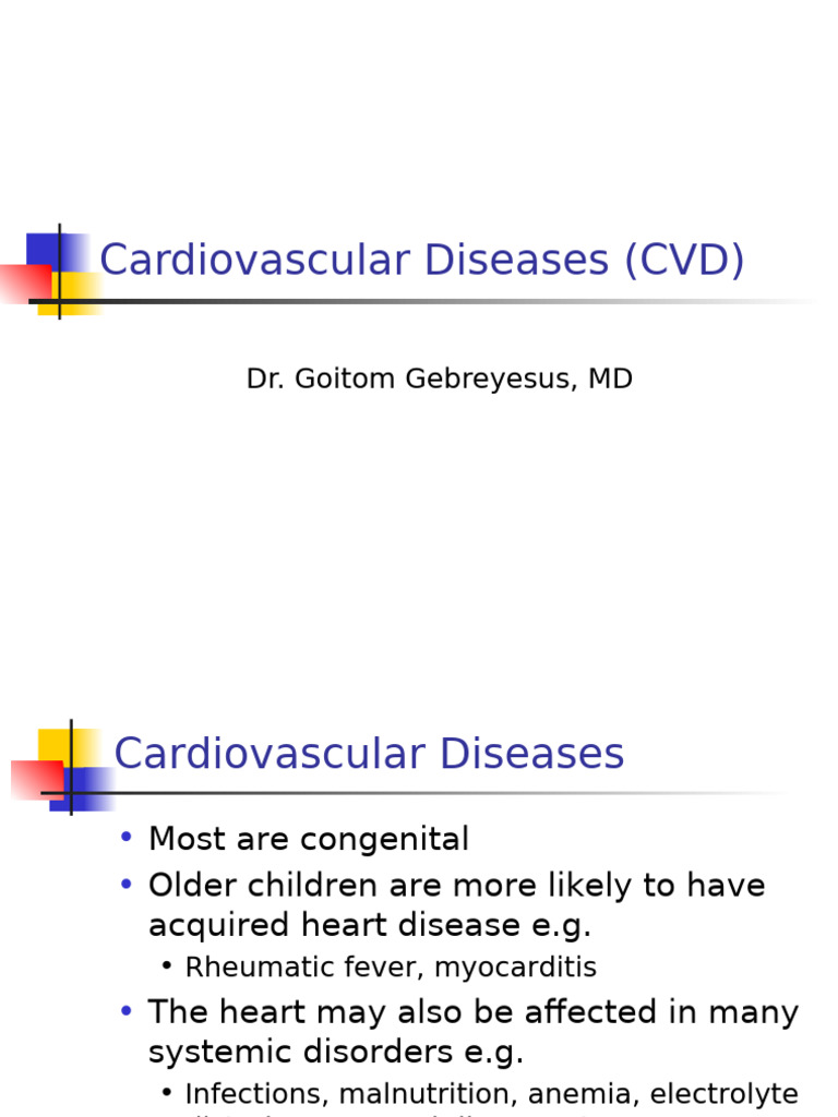 Cardiovascular Diseases in Children | PDF | Congenital Heart Defect | Heart